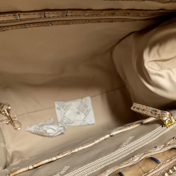 NWT BRAHMIN “stunning” CLIFFSIDE MELBOURNE SM CAROLINE - Picture 6 of 9